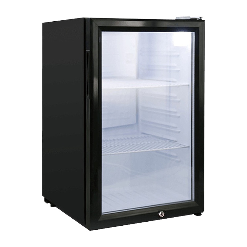 乐创( lecon)食品留样柜幼儿园学校食堂小型食品留样单门带锁冷藏柜台式饮料柜保鲜展示柜酒店小冰箱 95升 冷藏留样柜