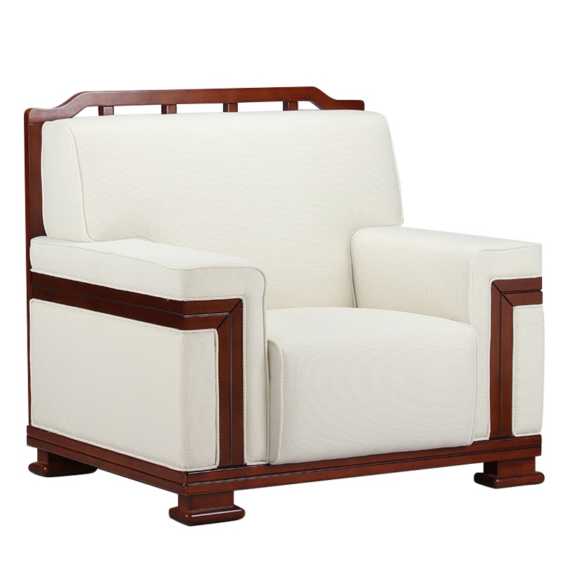 巨高家具贵宾接待沙发简约商务布艺办公沙发