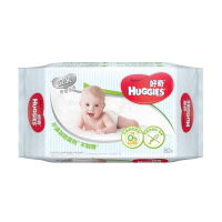 好奇银装湿巾80抽单包装