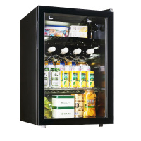 三利 家用商用迷你单门小型电冰箱欧式酒柜冷柜冰吧冷藏柜恒温玻璃展示柜茶叶保鲜柜