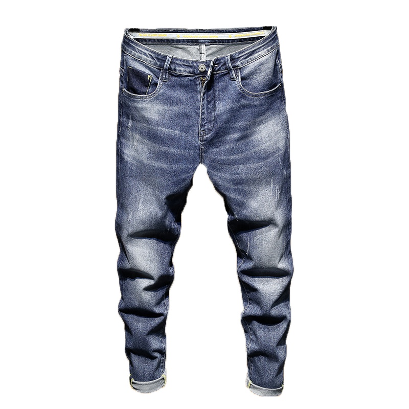 超音狼春夏款 休闲九分牛仔裤CD-D063