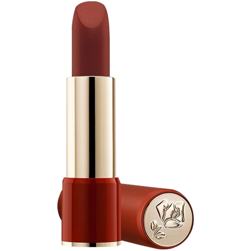 兰蔻(LANCOME)菁纯丝绒雾面唇膏 3.4g 196（红管）