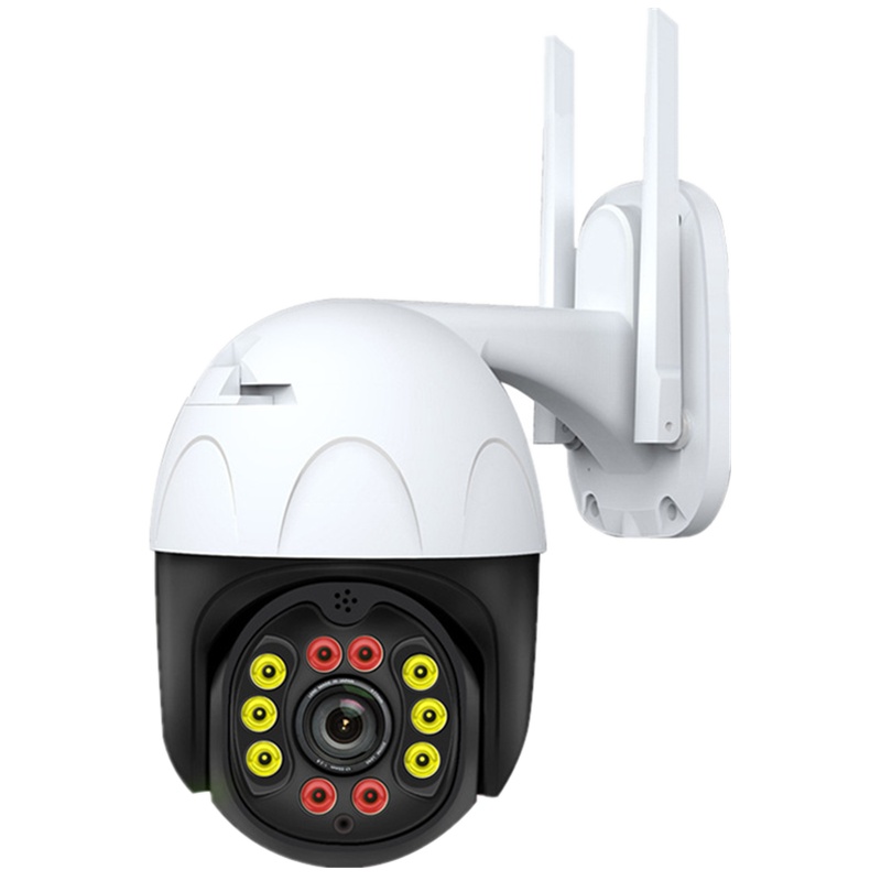 无线wifi摄像头室外球机128G内存防水防晒连手机远程高清夜视户外套装家用监控器