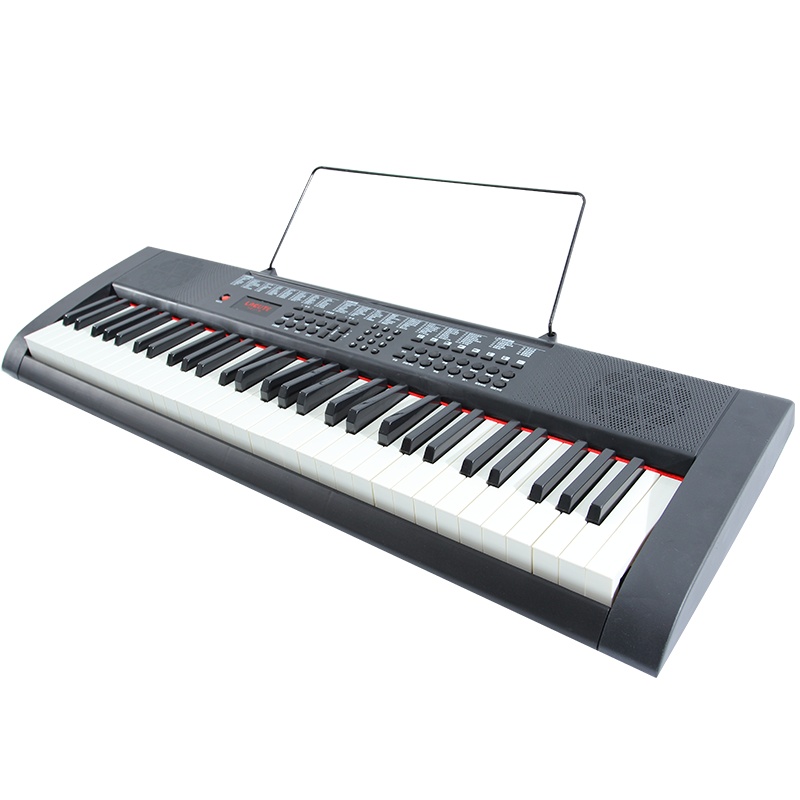 乐可爱61键多功能便携式电子琴仿钢琴键儿童成人初学者入门智能设备