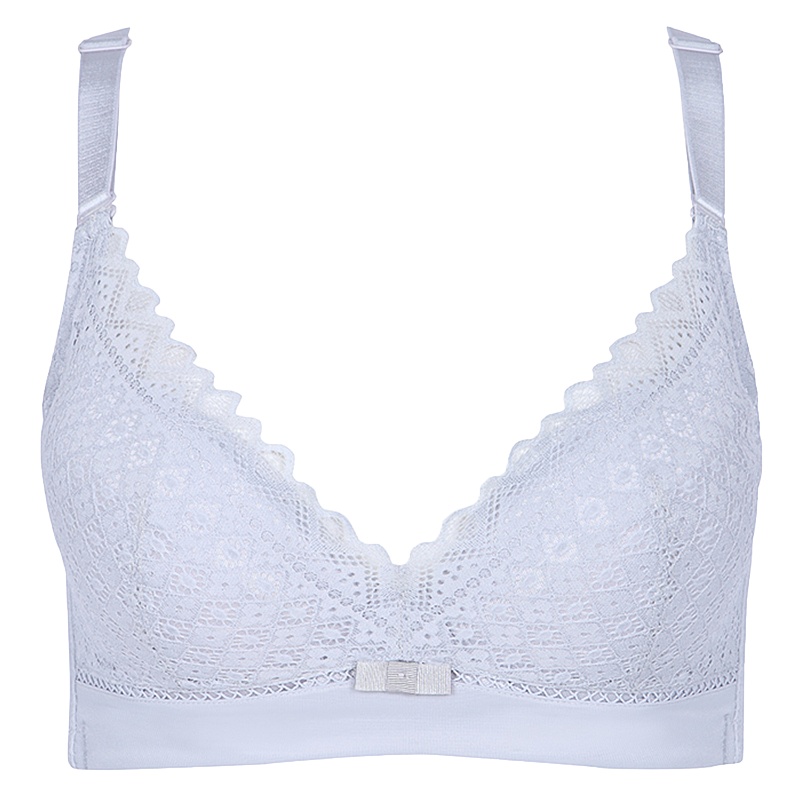 都市丽人大胸显瘦包容性感聚拢调整型女士内衣薄款蕾丝文胸罩1B0528