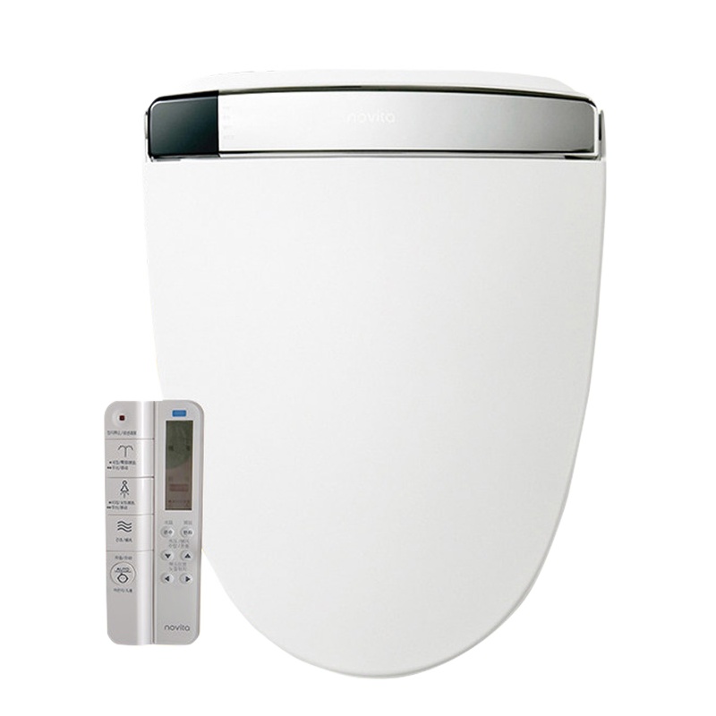 科勒旗下诺维达(novita)BD-RA790ST(短款)智能马桶盖洁身器即热即热式通用马桶盖板u型洁身器智能盖板