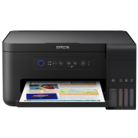 爱普生(EPSON)L4156/4158/4151/4153 喷墨打印机 白色墨仓式 彩色无线多功能一体机 商用办公家用学生作业打印机(打印 复印 扫描 wifi)4158套餐四