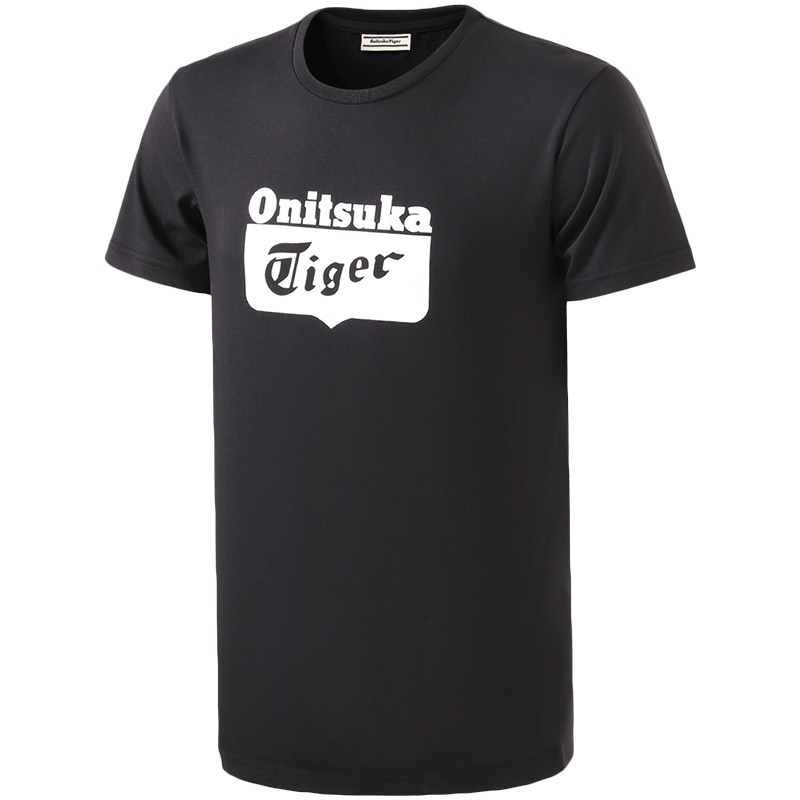 鬼冢虎Onitsuka Tiger男短袖t恤夏OKT130-0123.. L OKT130-0123白色/红色