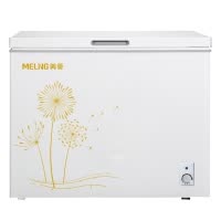 美菱(MELING) 208升 卧式冷柜 小型迷你家用商用冰柜 保鲜冷藏柜顶开门一级单温冰箱柜 BC/BD-208DT