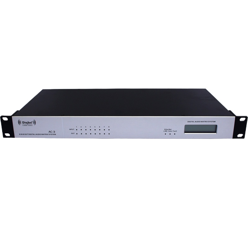 迪玠宝（DISJBO）AC-3 8进8出数字音频处理器 会议室 舞台