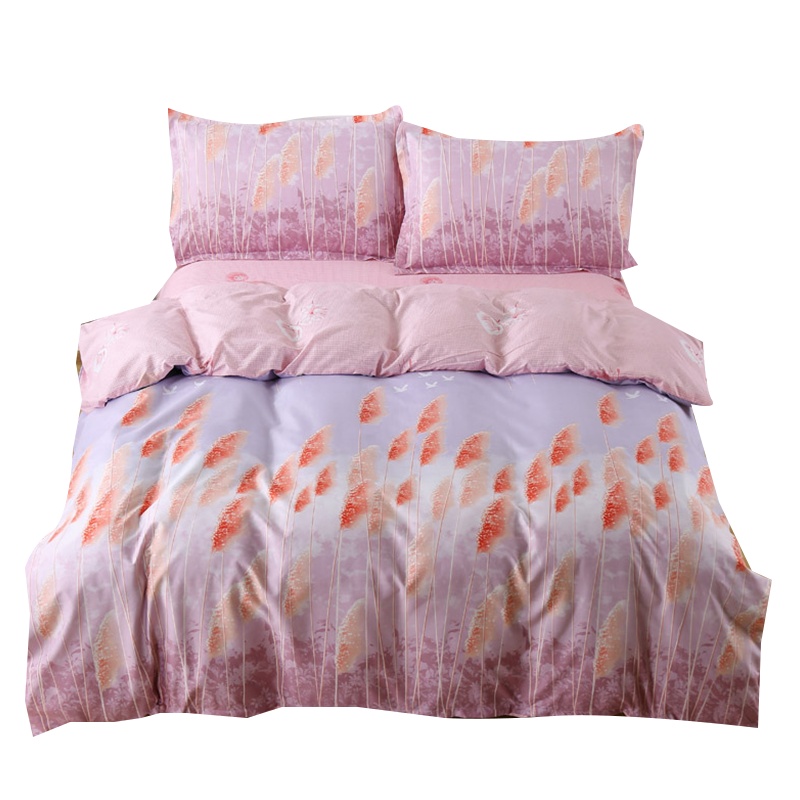 花花公子(PLAYBOY)芦荟棉四件套-风吹麦浪