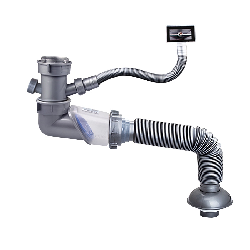 潜水艇厨房食物垃圾处理器下水管菜盆单双槽粉碎机厨余下水器配件 CSQ-2B