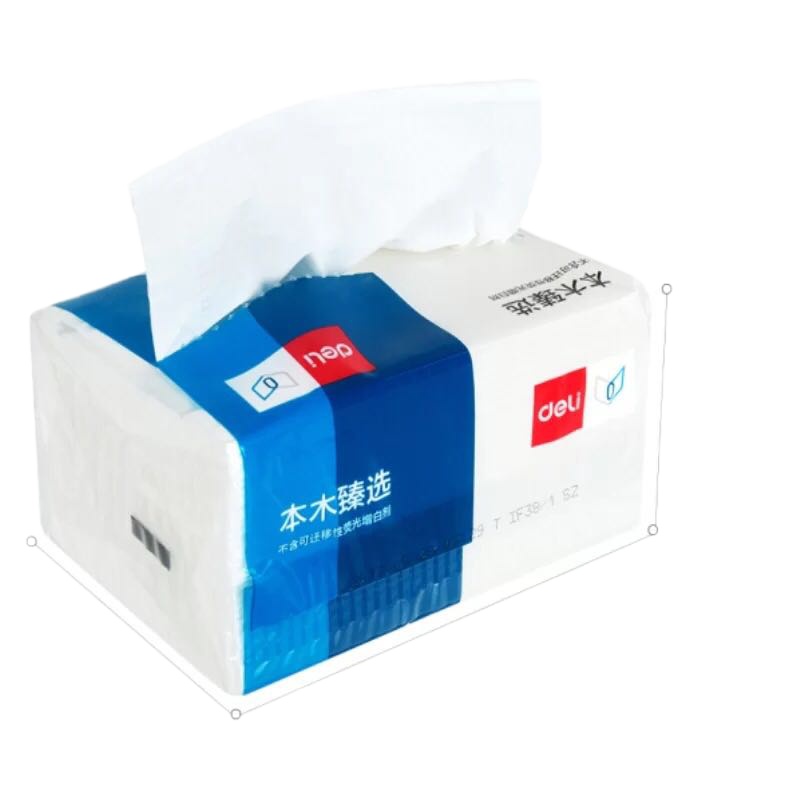 得力MR2200-01软包抽纸(包)