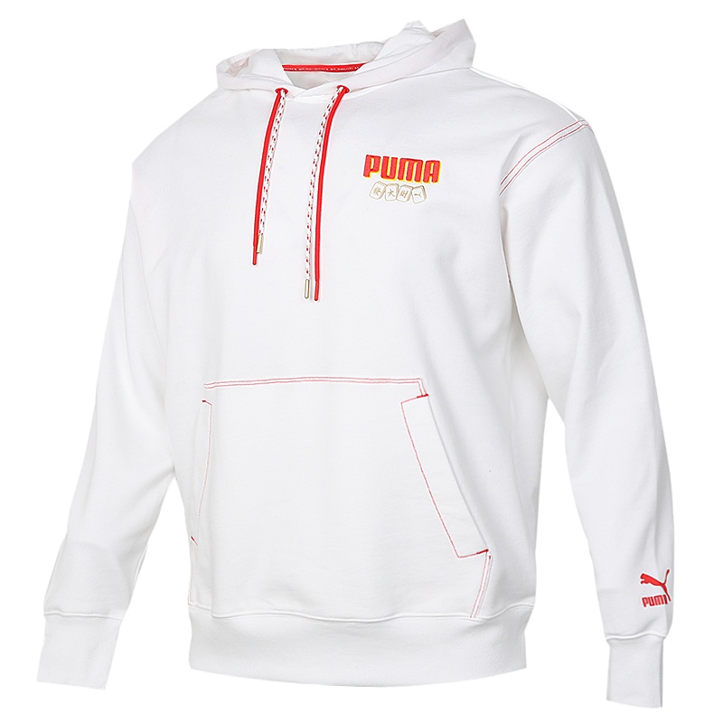 Puma彪马卫衣男装2020冬新款连帽套头衫长袖运动服531295