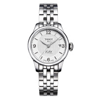 TISSOT天梭 力洛克系列 休闲简约 复古表盘 钢带机械表女T41.1.183.34