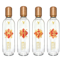 全兴兴旺发达52度500ml*4瓶装浓香型纯粮酿造白酒