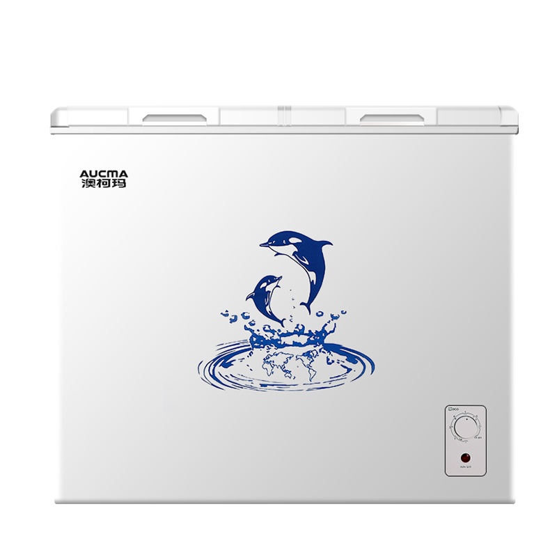 澳柯玛(Aucma)160升双温冰柜 顶开门卧式冷柜冰吧 冷藏全铜管 家商两用冷冻冷柜BCD-160CFT