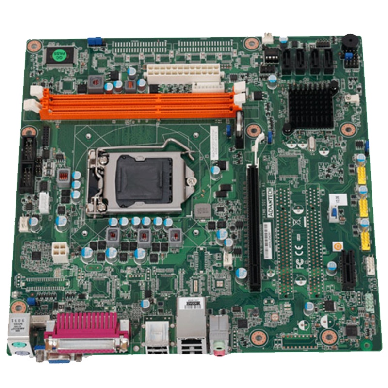 研华AIMB-501 主板(10个232串口 1个VGA )