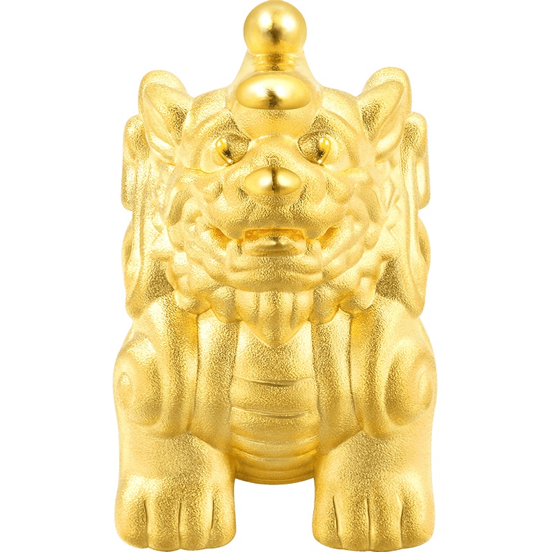 周生生(CHOW SANG SANG)黄金饰品足金Charme串珠系列貔貅串珠86330C定价