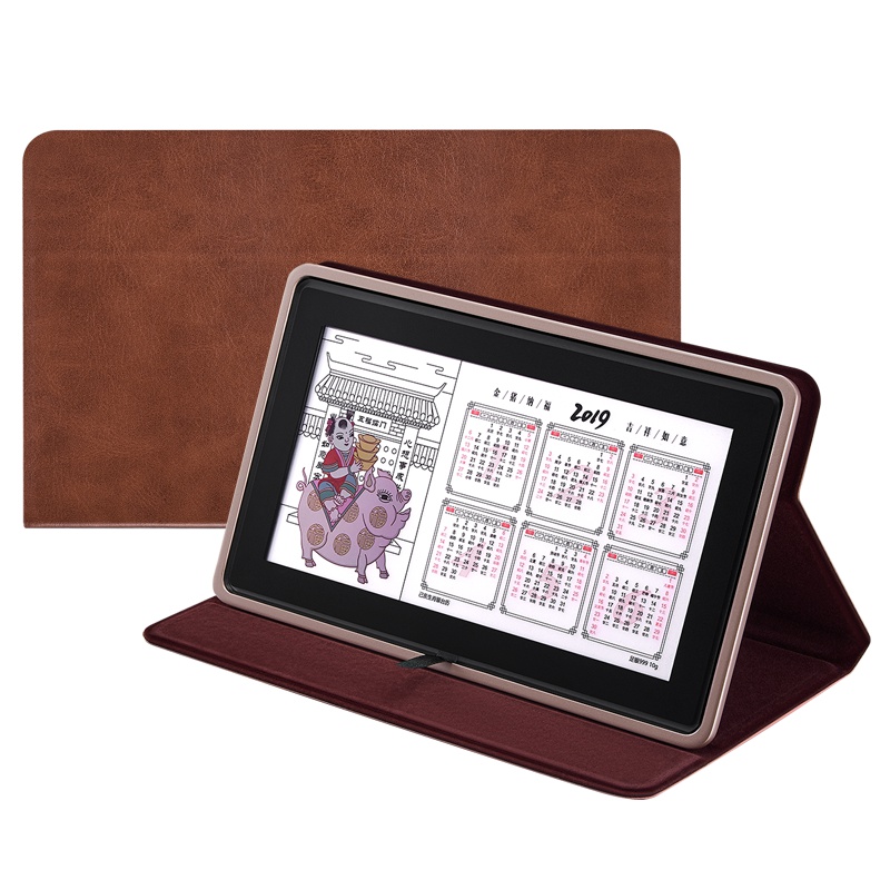 紫金黄金(ZiJin)台历摆件2019银制工艺品年历创意礼物通用银制台历