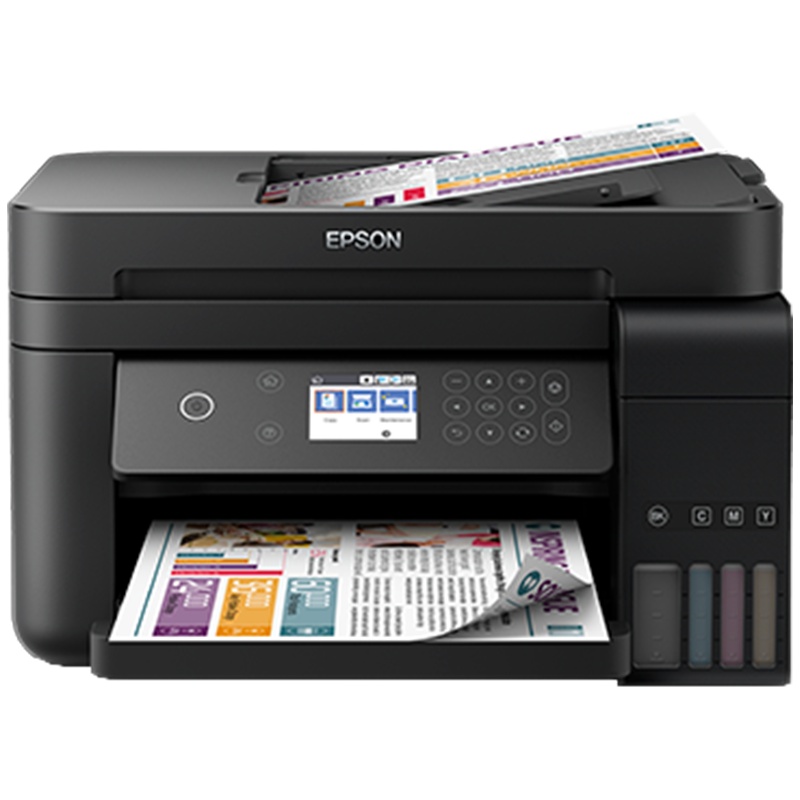 爱普生(EPSON)L6178 商用墨仓式彩色无线多功能一体机 (打印 复印 扫描 wifi 有线 自动双面 自动输稿器)