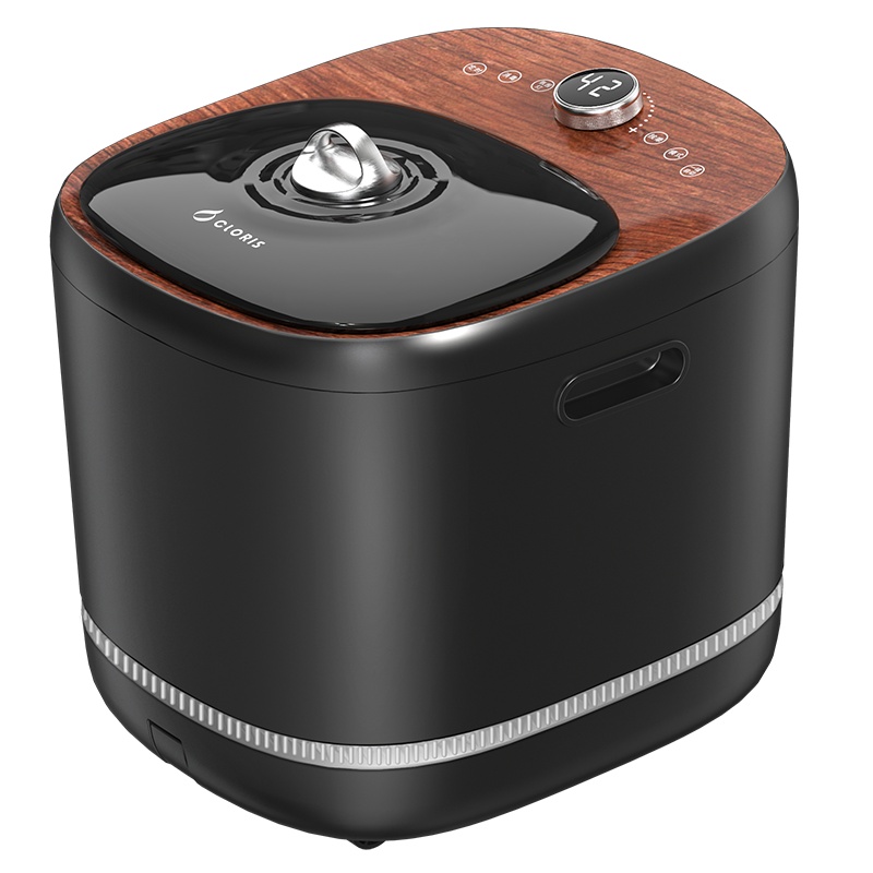 德国凯伦诗(CLORIS)泡脚盆足浴器高深桶 紫外线杀菌全自动按摩洗脚盆 电动泡脚足浴器 F766B典雅黑