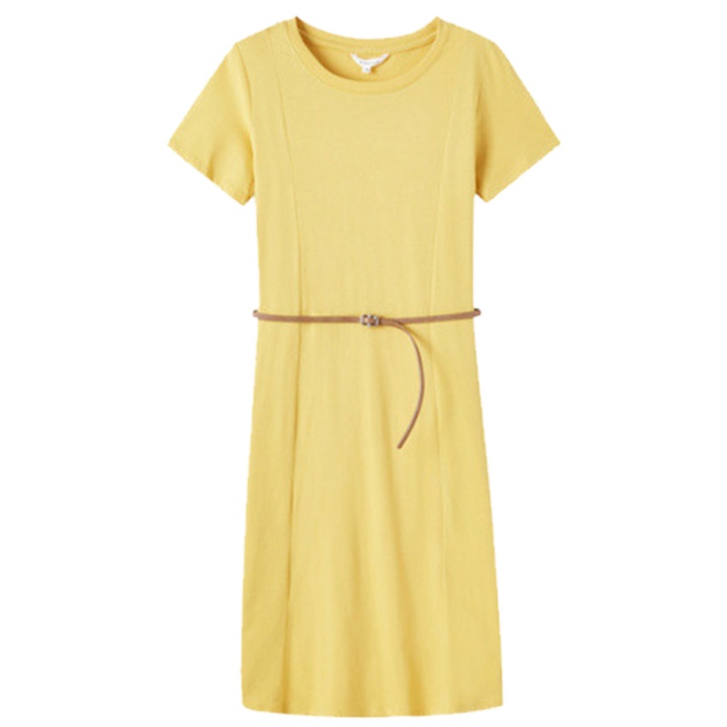 【专柜同款】Puella夏季新款白色连衣裙仙女甜美复古裙高腰小清新很仙的裙子20014497