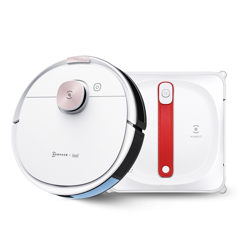 科沃斯(Ecovacs)扫地机器人地宝T8 Max+W920窗宝套餐 家用吸尘器 扫擦搭档
