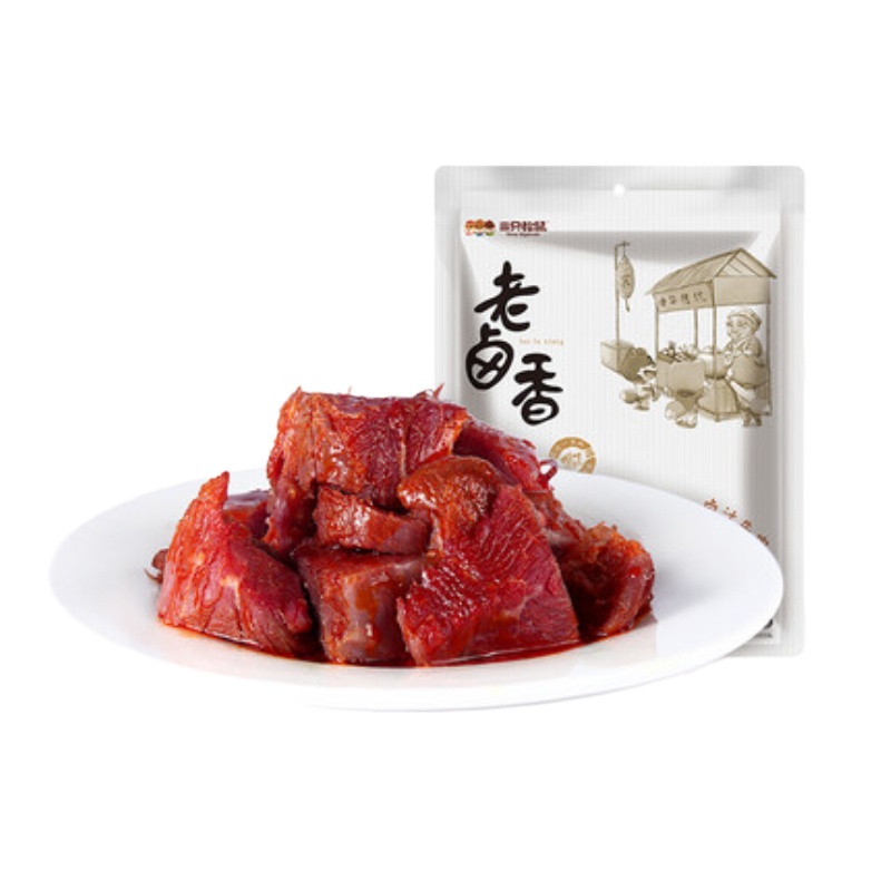 三只松鼠卤汁牛肉3袋装 150g*3袋 零食小吃肉脯卤味熟食即食酱牛肉
