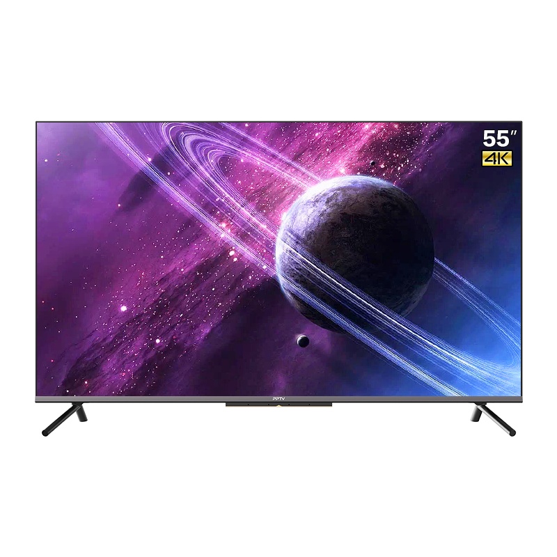 PPTV智能电视55英寸超薄无边全面屏4K超高清 智能语音教育电视平板液晶电视机G55 50 65