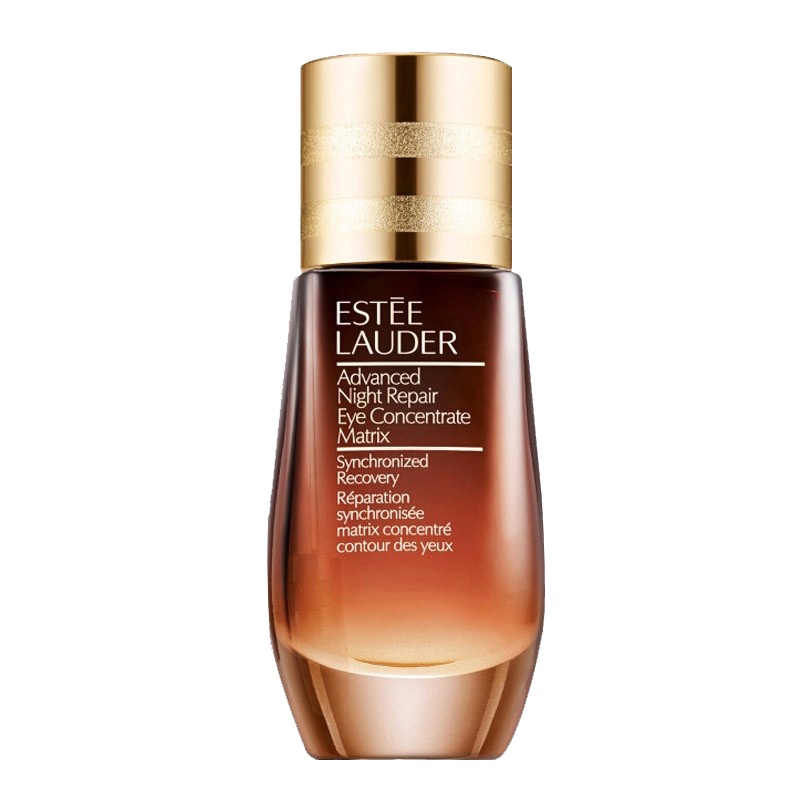 雅诗兰黛Estee Lauder 小棕瓶眼霜眼精华新肌透修护眼部二合一密集精华护肤套装15ml 提拉紧致 滋润营养 乳状