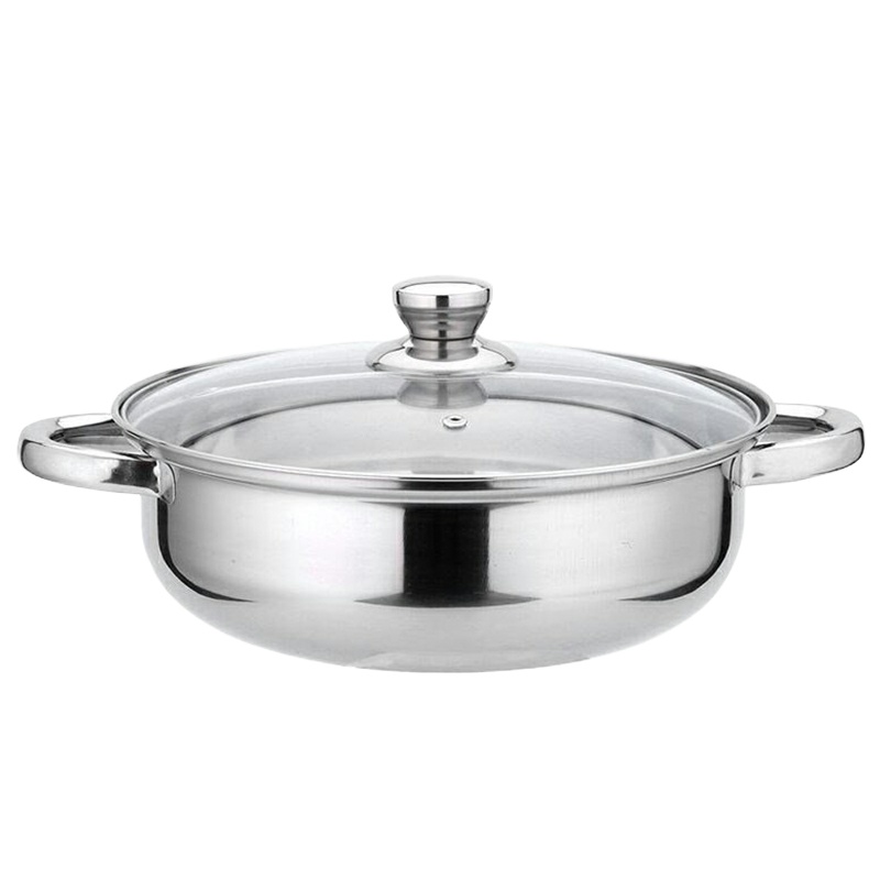 苏宁极物 凯斯拓 单层锅钢耳28CM TF-081