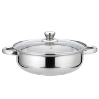 苏宁极物 凯斯拓 单层锅钢耳28CM TF-081