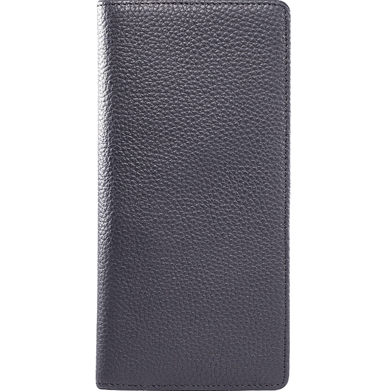 柒牌SEVEN钱包真皮青年长款牛皮钱夹时尚休闲商务横款皮夹子