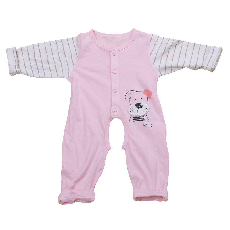 小马波迪2020男童女连体衣婴儿哈衣宝宝爬服0-2岁夏款