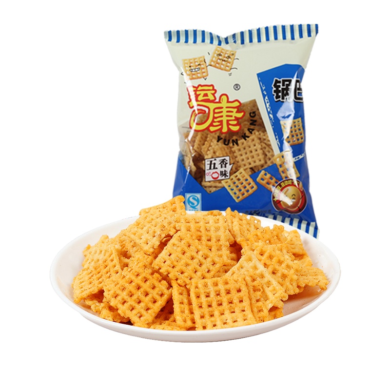 运康大米锅巴120g*7袋组合 锅巴零食休闲小吃山西特产 锅巴粗粮