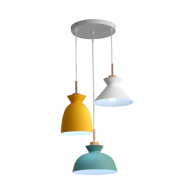 Grevol品拓pintuoLED餐厅吊灯简约现代吸顶灯客厅餐吊灯创意铁艺三头餐厅灯吧台8M2设计师灯具灯饰