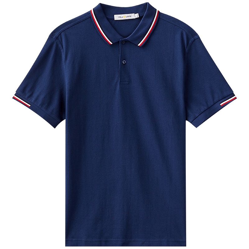 雅鹿男装商务休闲男式POLO衫多色T恤衫ADD2TB121F