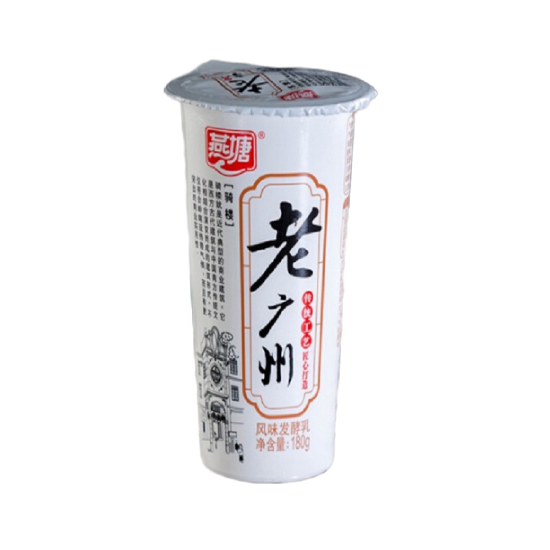 燕塘(老广州)风味发酵乳杯装180gx6杯/组