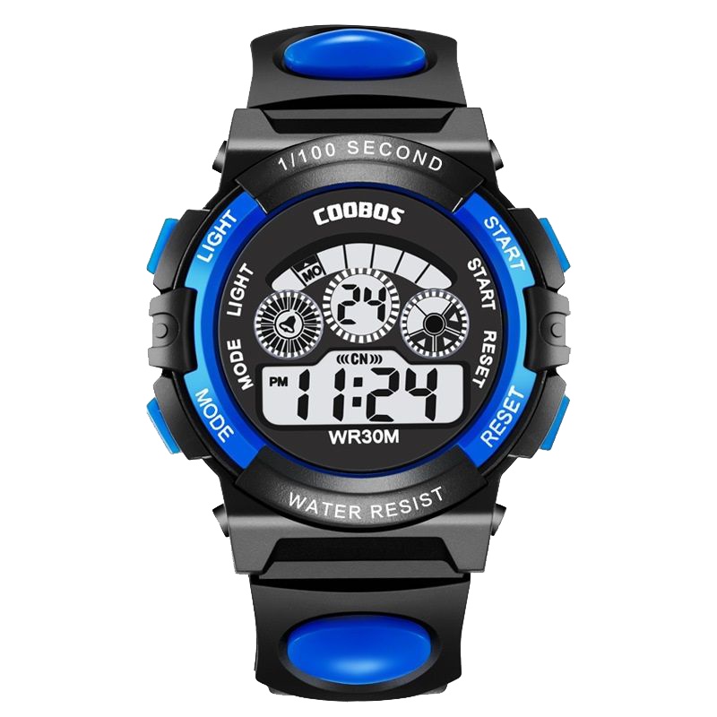 贝柚儿童男孩女孩运动考试秒表计时数字式电子手表幼儿园小学生中学生