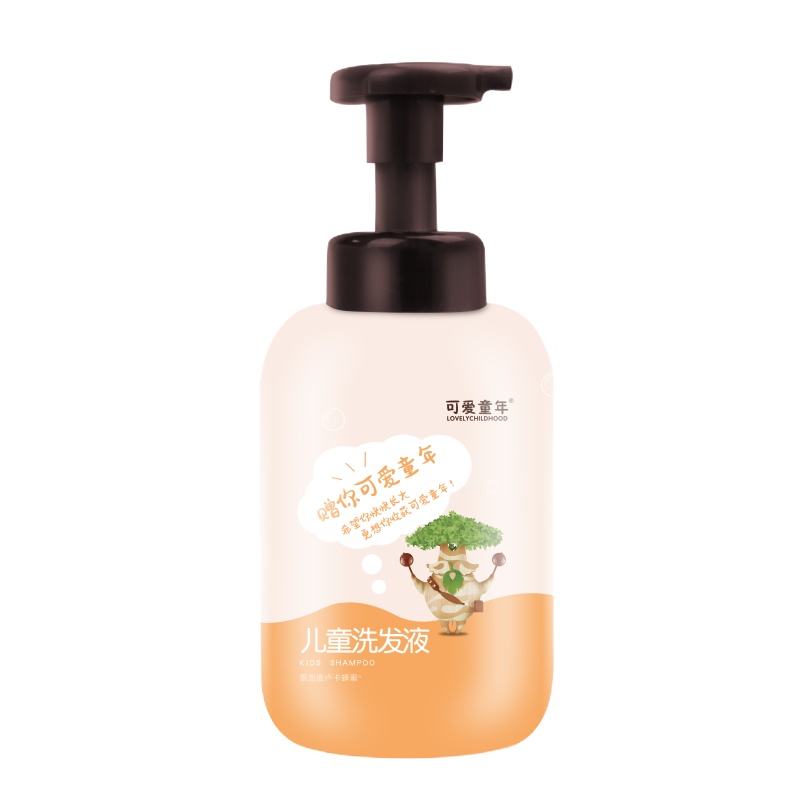 可爱童年儿童洗发露 洗发液洗发乳500ml