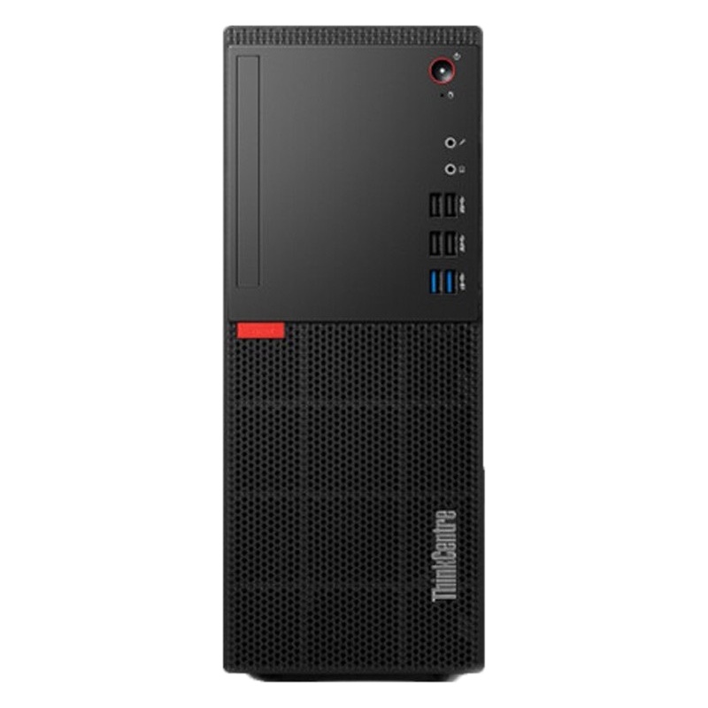 联想 E76单主机 商用办公台式电脑 i5-9400F/8G/1T+256GSSD/DVDRW/2G独显/Win7系统