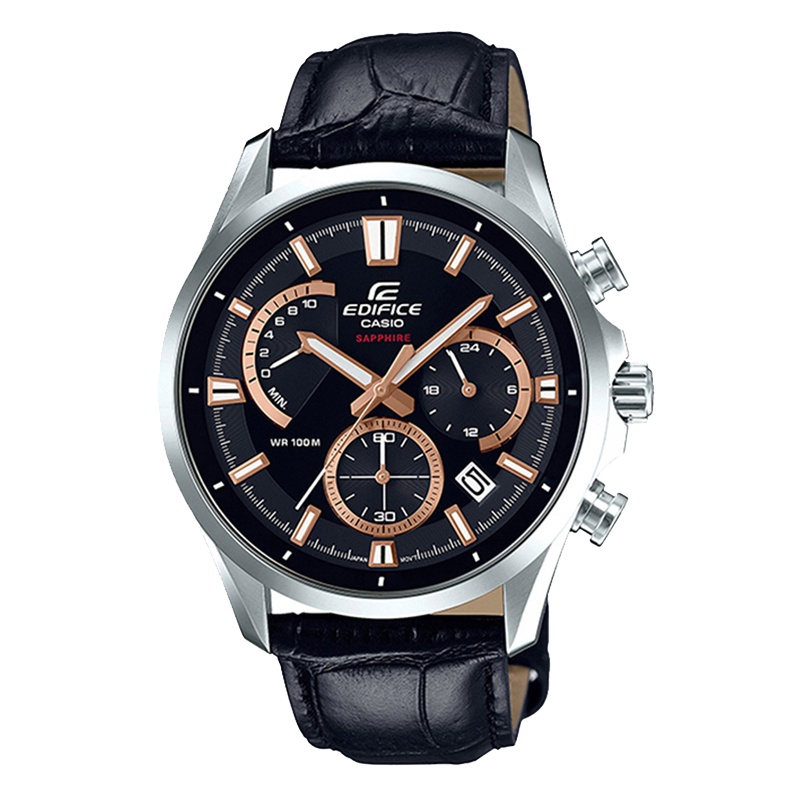 CASIO卡西欧 石英表 男 EDIFICE系列日韩品牌休闲商务男士手表EFB-550L-1A