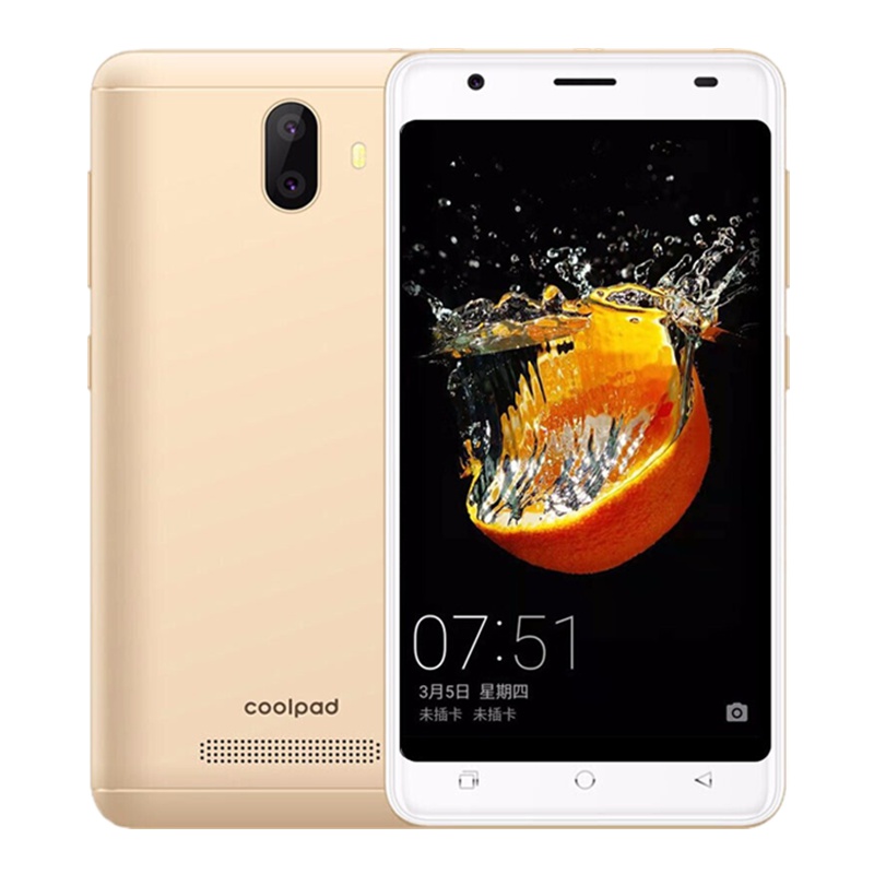 酷派(Coolpad) N3M 移动 联通 双4G 双卡双待安卓大屏智能老人  支持老年模式    支持后置高清双摄像头 安卓7.0系统手机   老年手机 金色  店铺保修1年