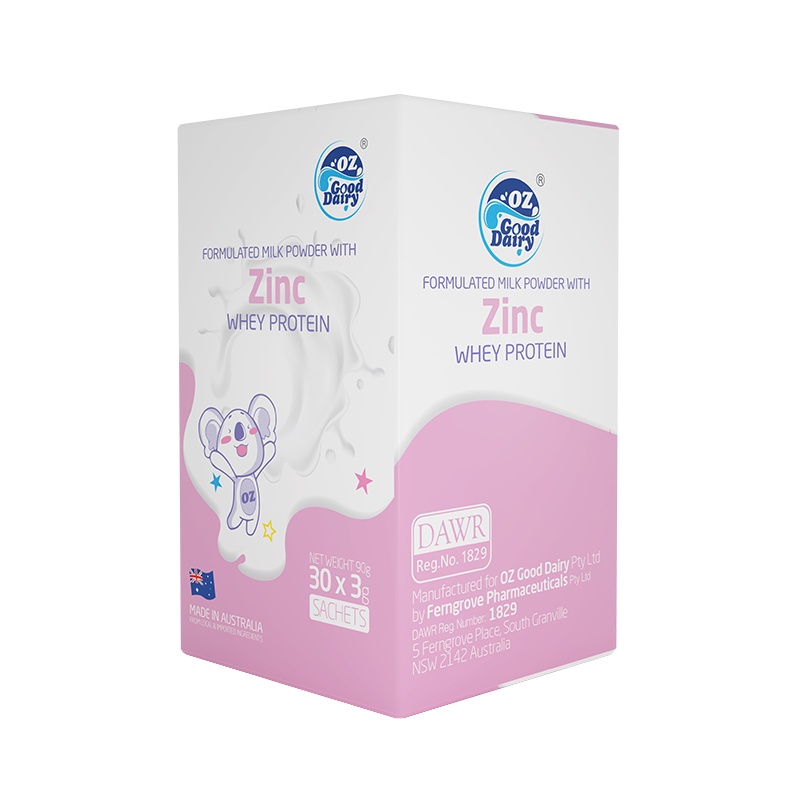 澳大利亚澳乐乳OZ Good Dairy 儿童营养补锌营养强化锌调制乳粉