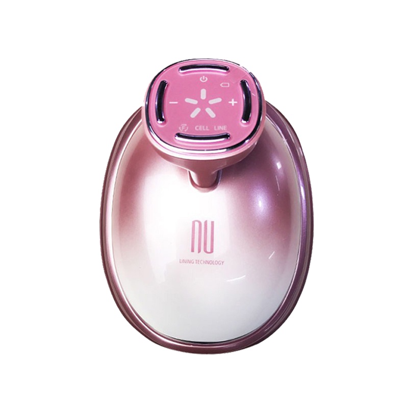 NULINE 甩脂仪减脂形紧致去皱提拉 LED光学渗透射频高频塑形仪器家用健身推脂机甩脂仪美容仪 口碑超好顔值高粉红色