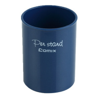 齐心 comix B2100 圆笔筒 创意 时尚 多功能 大容量圆形笔筒