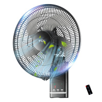 TCL 电风扇/壁扇18寸五叶节能TFB45-20BRD