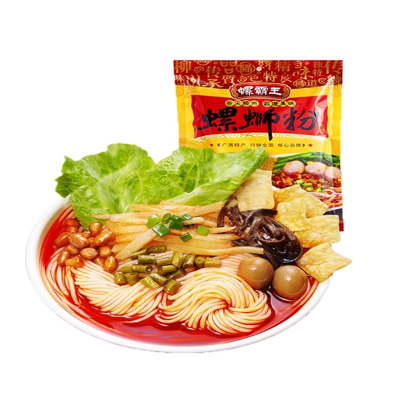 螺霸王水煮螺蛳粉280G广西柳州螺狮粉辣方便面速食米粉