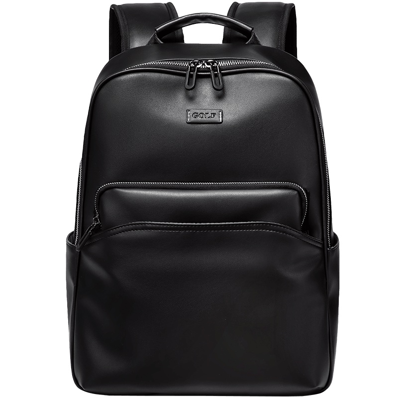 高尔夫GOLF时尚背包男士轻便大容量双肩包多功能可装15.6英寸笔记本电脑包防泼水潮男双肩背包